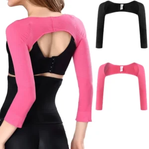 Women Arm Shaper Back Shoulder Prevention Humpback Bodybuilding Long Sleeves Arm Cover Shaping Butterfly Sleeve Back Support
